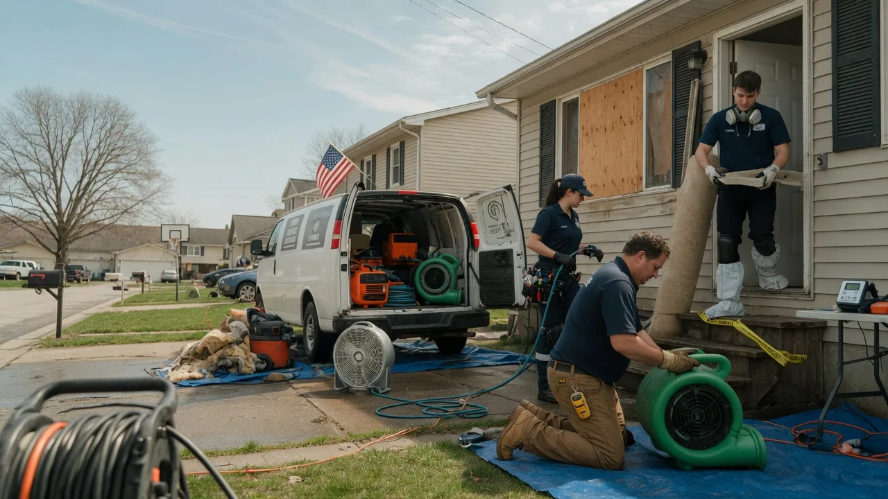Water Damage Restoration in Bridgewater, ME near me